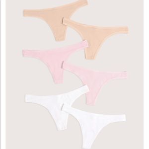 Pact Organic Nude Thong Multi Pack